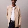Canvas Relaxed Shirt Jacket