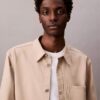 Canvas Relaxed Shirt Jacket