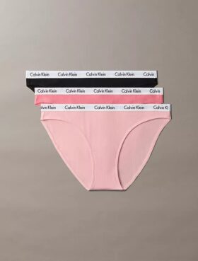 Carousel Cotton Stretch Rib 3-Pack Bikini