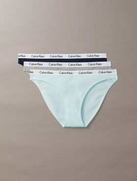 Carousel Cotton Stretch Rib 3-Pack Bikini