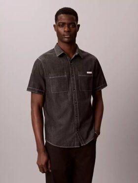 Chambray Classic Button-Down Shirt