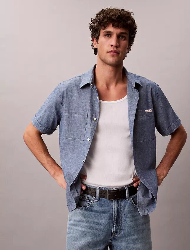 Chambray Classic Button-Down Shirt Chambray Classic Button-Down Shirt