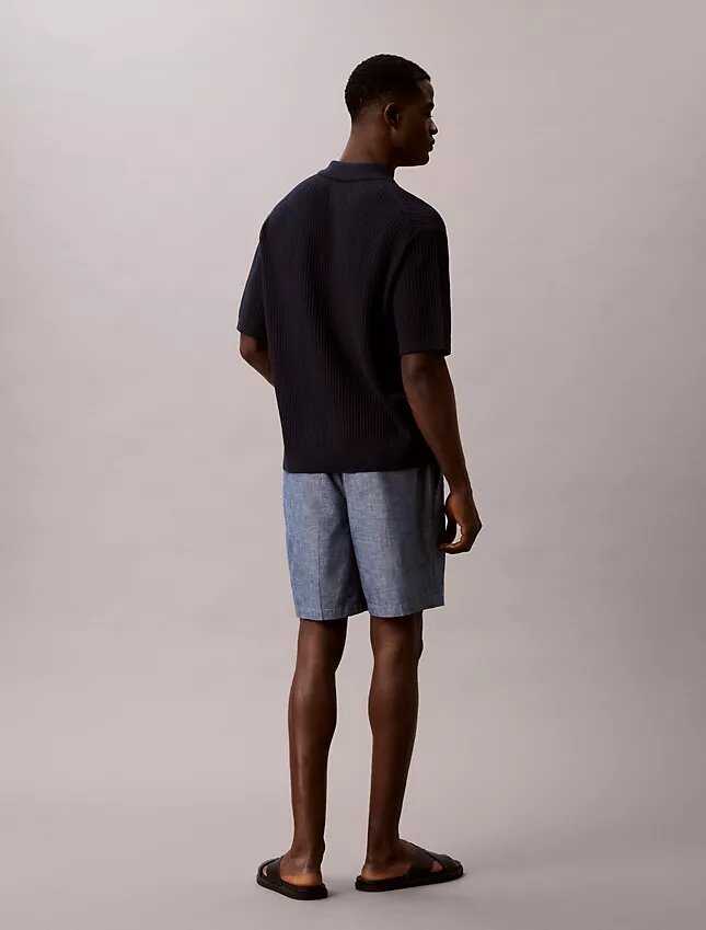 Chambray Pull-On Shorts Chambray Pull-On Shorts
