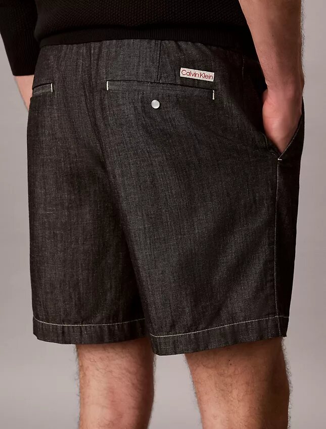 Chambray Straight 7″ Pull-On Shorts Chambray Straight 7″ Pull-On Shorts