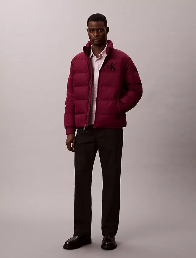 Chenille Monogram Puffer Jacket Chenille Monogram Puffer Jacket