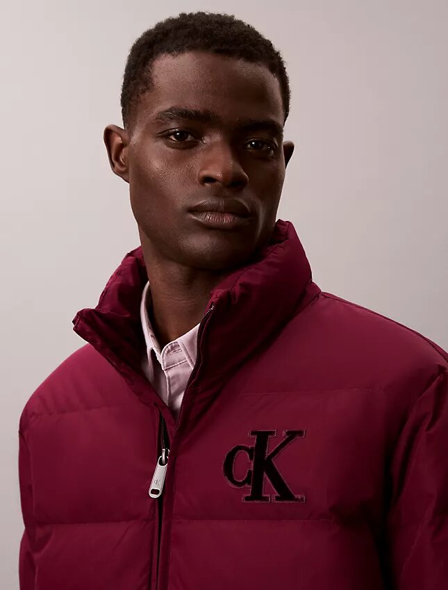 Chenille Monogram Puffer Jacket Chenille Monogram Puffer Jacket