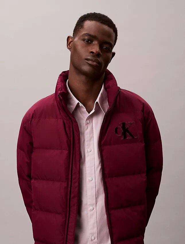 Chenille Monogram Puffer Jacket Chenille Monogram Puffer Jacket