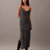 Chiffon Printed Asymmetrical Maxi Dress Chiffon Printed Asymmetrical Maxi Dress