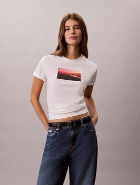 City Sunset Logo Graphic Classic T-Shirt