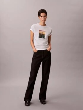 City Sunset Logo Graphic Classic T-Shirt