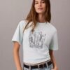 Cityscape Graphic Crewneck Tee
