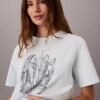 Cityscape Graphic Crewneck Tee