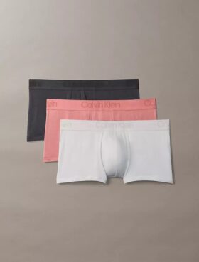 Ck Black 3-Pack Low Rise Trunk