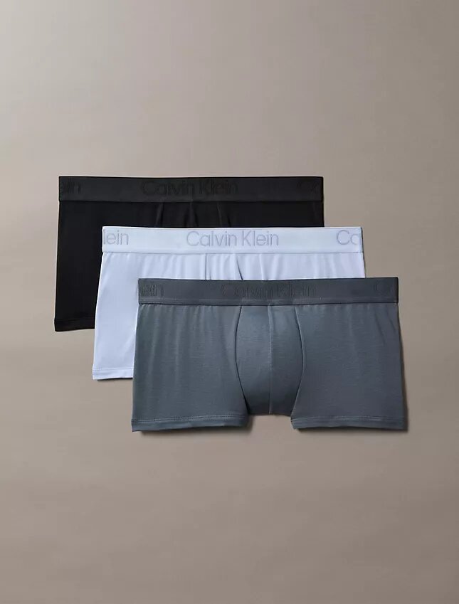 Ck Black 3-Pack Low Rise Trunk Ck Black 3-Pack Low Rise Trunk