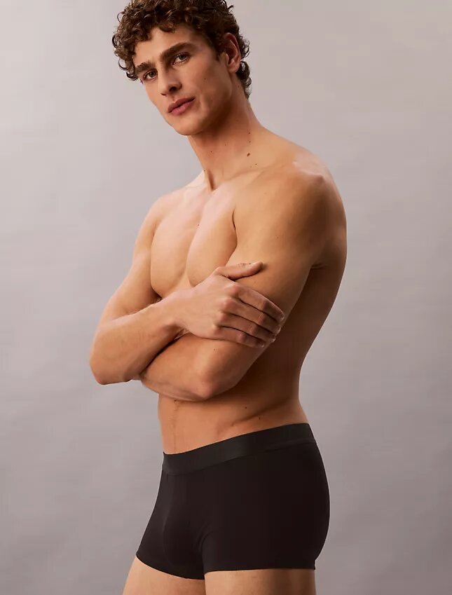 Ck Black 3-Pack Low Rise Trunk Ck Black 3-Pack Low Rise Trunk