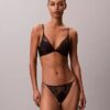 Ck Black Floral Lace Bikini Ck Black Floral Lace Bikini