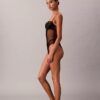 Ck Black Floral Lace Bodysuit Ck Black Floral Lace Bodysuit
