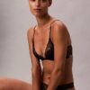 Ck Black Floral Lace Lightly Lined Plunge Bra Ck Black Floral Lace Lightly Lined Plunge Bra