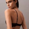 Ck Black Floral Lace Plunge Bra Ck Black Floral Lace Plunge Bra