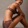 Ck Black Floral Lace Push up Plunge Bra Ck Black Floral Lace Push up Plunge Bra