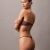 Ck Black Floral Lace Thong Ck Black Floral Lace Thong