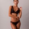 Ck Black Geo Lace Lightly Lined Plunge Bra Ck Black Geo Lace Lightly Lined Plunge Bra