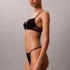 Ck Black Geo Lace Thong Ck Black Geo Lace Thong
