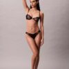 Ck Black Geo Lace Unlined Balconette Bra Ck Black Geo Lace Unlined Balconette Bra