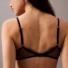 Ck Black Geo Lace Unlined Plunge Bra Ck Black Geo Lace Unlined Plunge Bra