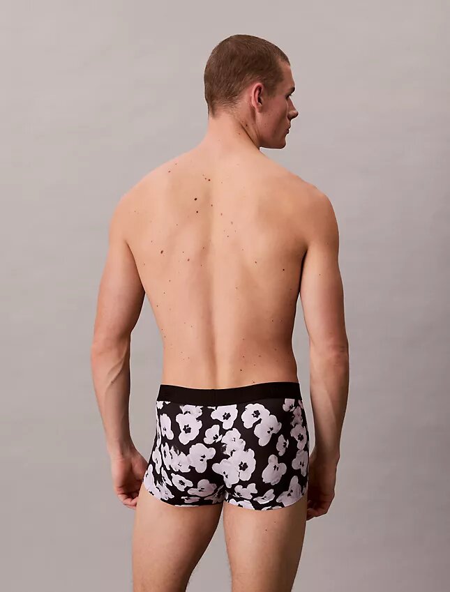 Ck Black Print Low Rise Trunk Ck Black Print Low Rise Trunk