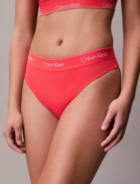 Ck Icon Solid Swim Bikini
