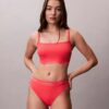 Ck Icon Solid Swim Bikini