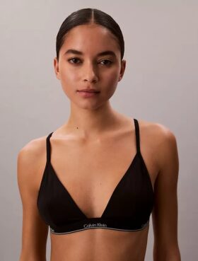 Ck Icon Triangle Swim Bralette