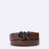 Ck Logo Plaque Reversible Dress Belt Ck Logo Plaque Reversible Dress Belt