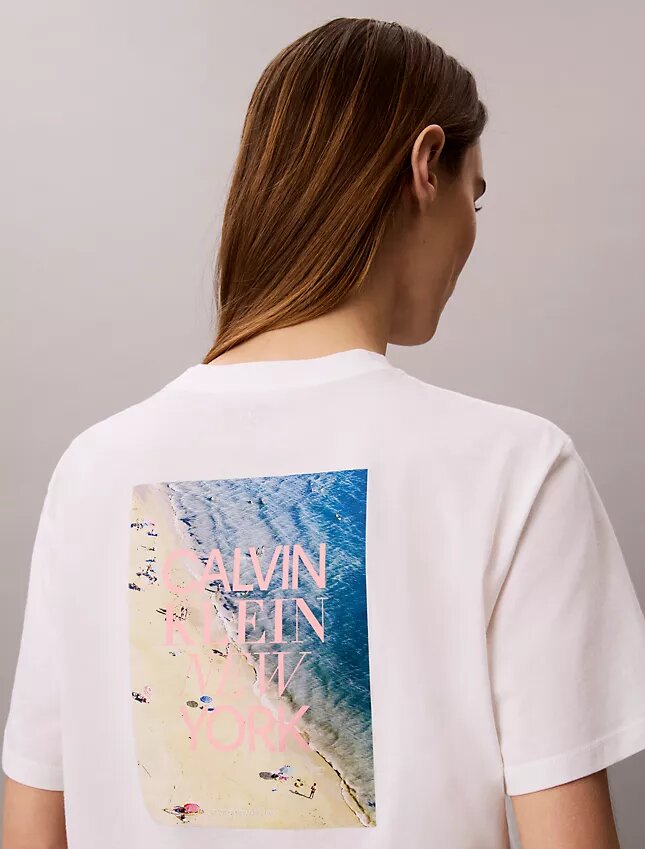 Ck Ny Photo Graphic Boxy Tee Ck Ny Photo Graphic Boxy Tee