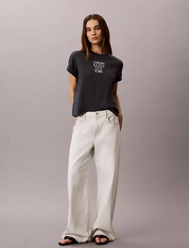 Ck Ny Photo Graphic Boxy Tee Ck Ny Photo Graphic Boxy Tee