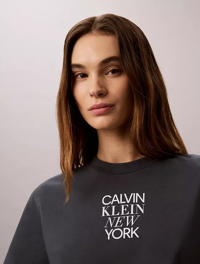 Ck Ny Photo Graphic Boxy Tee Ck Ny Photo Graphic Boxy Tee