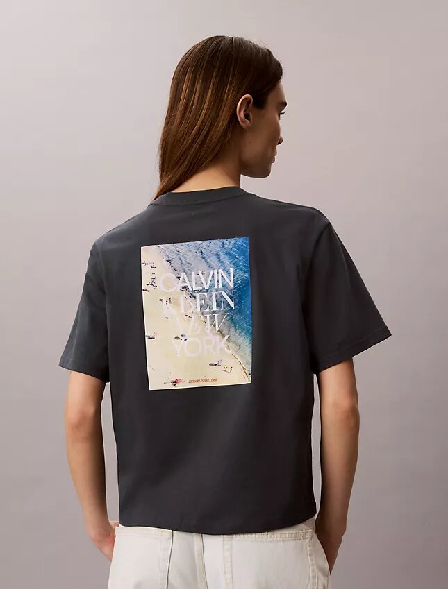 Ck Ny Photo Graphic Boxy Tee Ck Ny Photo Graphic Boxy Tee