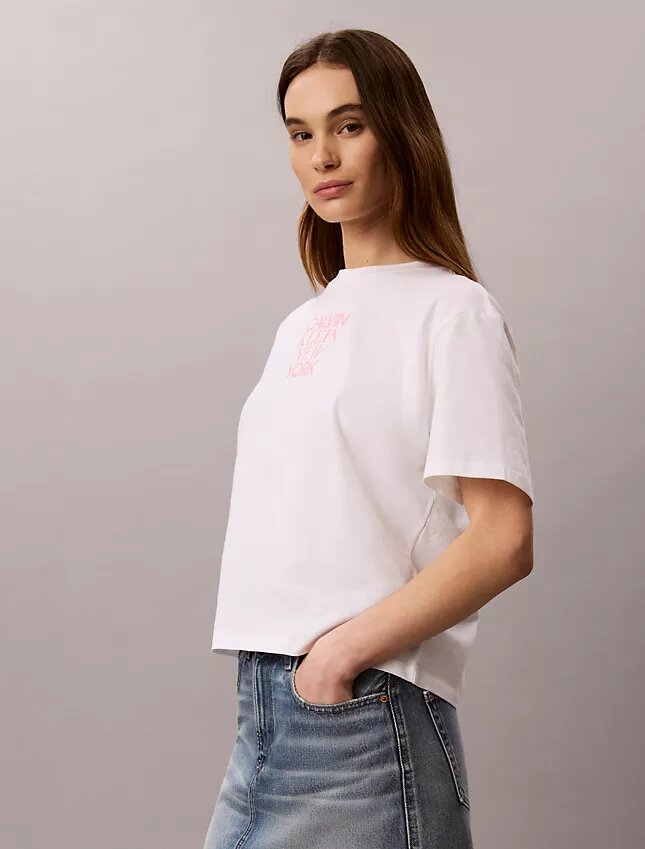 Ck Ny Photo Graphic Boxy Tee Ck Ny Photo Graphic Boxy Tee