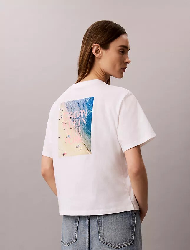 Ck Ny Photo Graphic Boxy Tee Ck Ny Photo Graphic Boxy Tee