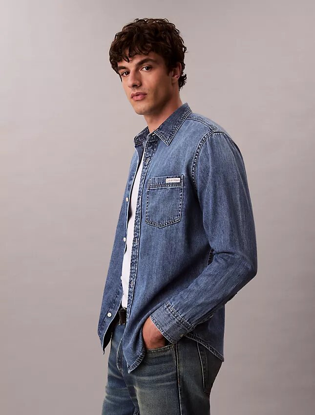 Classic Denim Button-Down Shirt Classic Denim Button-Down Shirt