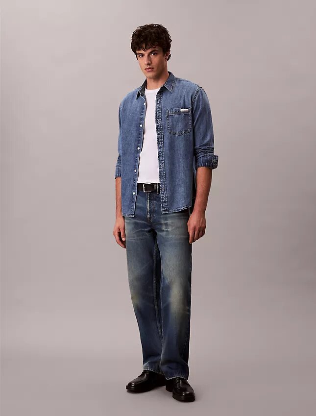 Classic Denim Button-Down Shirt Classic Denim Button-Down Shirt