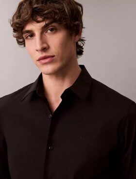 Classic Stretch Button-Down Shirt