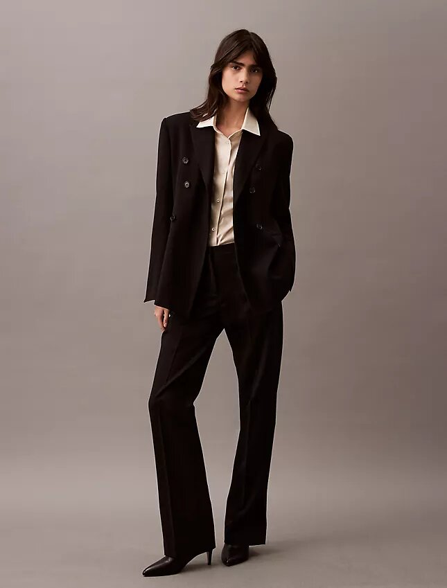 Classic Wool Gabardine Trouser Classic Wool Gabardine Trouser