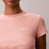 Contour Rib Logo Graphic Slim T-Shirt Contour Rib Logo Graphic Slim T-Shirt