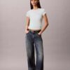 Contour Rib Logo Graphic Slim T-Shirt Contour Rib Logo Graphic Slim T-Shirt