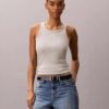 Contour Rib Logo Graphic Tank Top Contour Rib Logo Graphic Tank Top