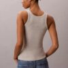 Contour Rib Logo Graphic Tank Top Contour Rib Logo Graphic Tank Top