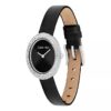 Contoured Bezel Oval Dial Leather Strap Watch Contoured Bezel Oval Dial Leather Strap Watch