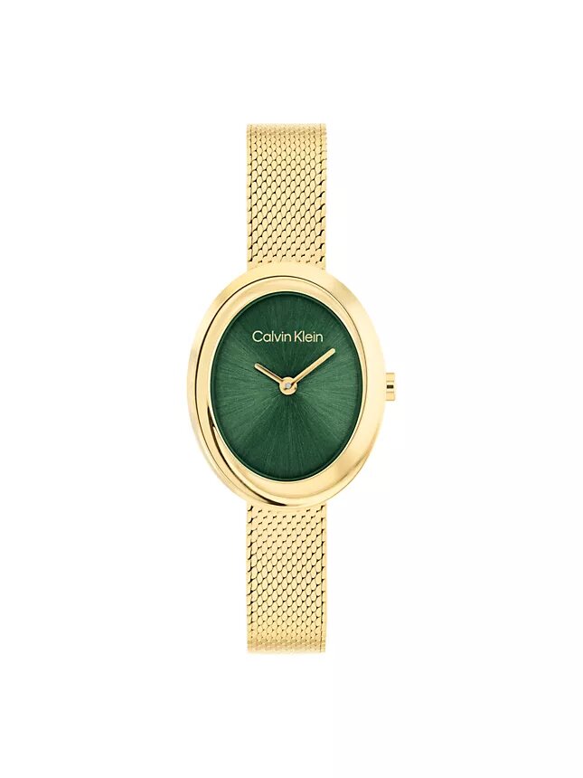 Contoured Bezel Oval Dial Watch Contoured Bezel Oval Dial Watch